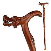 RES&GZ Wooden Crutches Yellow Rosewood Old Climbing Stick Walking Stick Sport Crutch Cane Cherry
