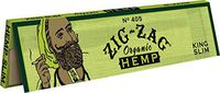 1 Pack Zig Zag King Size Organic Hemp Rolling Paper + Beamer Smoke Sticker