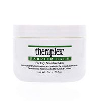 Theraplex Barrier Balm Moisturizer - Restores Dry Sensitive Skin, No Parabens or Preservatives, Noncomedogenic, and Hypoallergenic, Fragrance-Free, Dermatologist recommended (6 oz)