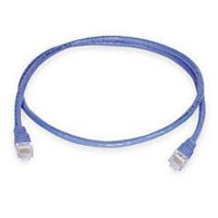 Hubbell Wiring Systems HC6B15 netSELECT Structured Wiring Universal Patch Cord, Category 6, 15' Length, Blue