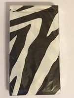 Party Buffet Paper Napkins - Zebra Print - Black and White - 16 Count