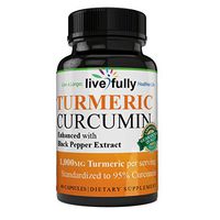 Powerful, Pure, Potent Turmeric - Turmeric 95% Curcumin with Black Pepper Pure Quality Turmeric Curcumin at It's Best! Non-GMO