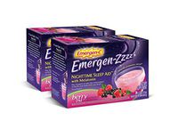Emergen-Zzzz Nighttime Sleep Aid, With Melatonin And Vitamin C 500mg (24 Count, Berry PM Flavor) Dietary Supplement, 0.27 Ounce Powder Packets x 2 Box) Total 48 individual packets