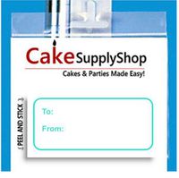 96ct Trendy Turquoise Peel N Stick Wedding Birthday Party 3-1/2 X 1-1/2 Gift Tags Stickers/Labels