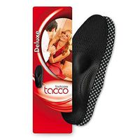 Tacco Deluxe Arch Supports are Thin | Color Black Womens and Mens (Women’s 10)