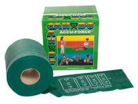 Cando Accu-Force Band Low Powder 50 yds Medium Green for rehabilitation, conditioning & training