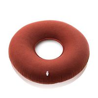 Jueven Premium Round Inflatable Donut Cushion Comfortable for Hemorrhoid,Back and Tailbone Pain Relief, Medical Donut Cushion Gas Gasket