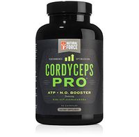Adaptogen Blend Cordyceps Pro, Best Adaptogens for Strength, Stamina, and Stress Relief*, Stimulant Free Adrenal Support Supplement, Made with Ashwagandha, Cordyceps, and Herbs by Natural Force, 90ct