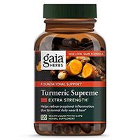 Gaia Herbs Turmeric Supreme Extra Strength 120 ct (Pack of 2)