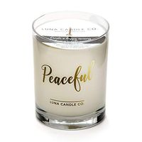 LUNA CANDLE CO. Peaceful -Lavender Scented Luxurious Candles - 11 Oz