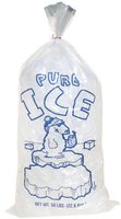 Interplas PB-ICE-50WT 50 lbs Polar Bear Icebags with Twist Ties, 36" Length, 18" Width (Case of 250)