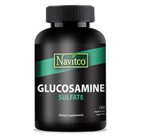 Navitco Kosher Glucosamine Sulfate 500 mg. - 180 Vegetable Capsules