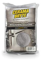 Cerama Bryte Microfiber Cleaning Cloths, 2 Count