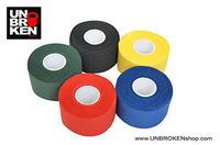 Unbroken Cross Fitness Athletic Tape roll | Full Stick for Sport wrap | adhering Grip | rocktape | Goat Tape (Black)