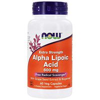 NOW Foods - Alpha Lipoic Acid 600 mg. - 60 Vegetable Capsule(s)