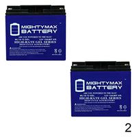 Mighty Max Battery 12V 18AH Gel Replacement Battery for Power Patrol SLA1116-2 Pack Brand Product