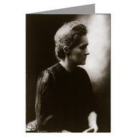 Marie Curie; Nobel Prize Recpient, Scientist, Hunanitarin - Notecard Set