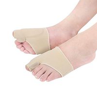 Bunion Corrector, Sacow Bunion Relief Protector Sleeves Kit,Adapt to Toe Stability Fractur,Toe Separators Spacers Straighteners,Beige (B)