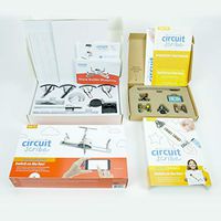 Circuit Scribe Drone Builder Kit-Build & Fly Your Own Drone with The Drone Builder Kit- Includes Conductive Ink Pen, 4 Motors, 8 Propellers & Drone Hub with On-Board Camera