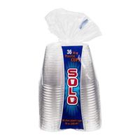 Solo Clear 10 OZ Plastic Cups - 36 CT (Pack of 2)