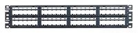 Panduit CPPL48M6BLY 48-Port Flat Patch Panel, Black