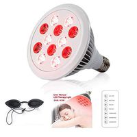 Enwepoeo Red Light Therapy Device, 36w Red Led Light Red 660nm and Near Infrared 850nm Led Light Therapy Bulbs for Skin and Pain Relief
