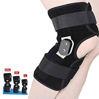 Kangwell Reinforced Patella Knee Braces with Aluminum Strip Support System and Open Design for Men & Women, Support for Running, Basketball, Baseball, Weightlifting, Gym, Workout, Sports (L)