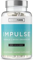 Femme Forme Impulse Libido Enhancer for Women: Natural Intimacy Formula for Women Feautring Zinc and Maca Root Extract 4:1 - Increases Desire and Supports a Healthy Female Libido, 90 Count