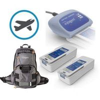 Inogen One G4 Freedom Travel Package | Two Double Batteries, External Charger, Backpack, and Airline Priority Tag Identifier | Oxygen Accessories for Portable Machine