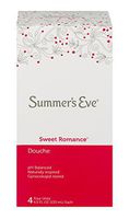 Summer's Eve Douche | Sweet Romance | 4-4.5 oz Size | Pack of 6 | pH Balanced & Gynecologist Tested