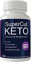 Supercut Keto Diet Pills Weight Loss Support Pill, BHB Burn Fat Supplement Pill, 800 mg Formula with New True Slim GO BHB Salts Formula, Advanced Appetite Suppressant Capsules …