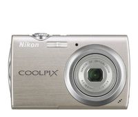 Nikon Coolpix S230 10MP Digital Camera with 3x Optical Zoom and 3 inch Touch Panel LCD (Warm Silver)