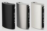 Brushed Blue Protective Air Release Vinyl Decal Wrap for Vape Forward Vapor Flask Classic Vape Box Mod by Necro Wraps