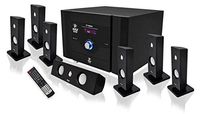 Pyle PT798SBA 7.1 Channel Home Theater System with Satellite Speakers, Center Channel, Subwoofer and Bluetooth