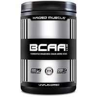 KAGED MUSCLE, Fermented BCAA Powder, Plant Based, Non-GMO, Supports Protein Synthesis, Vegan Friendly Branched Chain Amino Acids, Aminos, BCAAs, Unflavored, 72 Servings, 14.1 Ounce