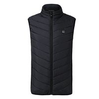 Gomber Men Women Electric Heated Vest Heating Waistcoat USB Thermal Warm Cloth Feather Hot Sale Winter Jacket