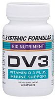 Systemic Formulas DV3 BioNutriment Vitamin D3 Plus Immune Support
