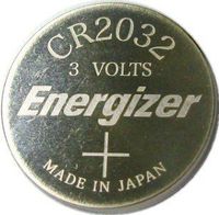 Energizer ECR2032 (CR2032) 3 Volt Lithium Coin Battery, On Tear Strip