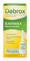Debrox Earwax Removal Aid, Drops, .5 oz.
