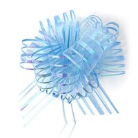 Allgala 12-pc 6" Large Everyday Pull Bows, Light Blue - GP92005