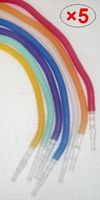 5 PCS Disposable Healthy Medical Washable Hookah Shisha Nargila Plastic Hose