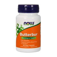Now Foods Butterbur With Feverfew, 60 caps ( Multi-Pack)
