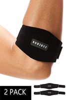 Exrebon Elbow Band (1 Pair) for Women & Men - Tennis Elbow Brace - Elbow Support with Compression Pad, Effective Pain Relief for Tennis & Golfer’s Elbow