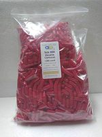 PureCapsUSA Empty Gelatin Capsules - FDA Approved Colored Gel Caps - Fast Dissolving Pills for Supplements - Size 000, 1000 Separated Caps, Red