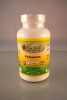 Potassium 395mg, Made in USA - 100 Tablets