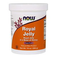 NOW Supplements, Royal Jelly 730 mg with Raw Honey, Natural Bee Product, Superfood, 10-Ounce