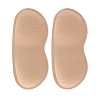 4 Pair Heel Cushions Padded Heel Grips Care Heel Snugs Heel Liners Apricot(A)