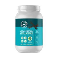 Stellar Labs Raw Vegan Plant Protein Vanilla Powder, Gluten-Free, FODMAP Friendly, 28 Servings, 32oz