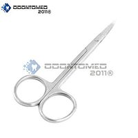 OdontoMed2011® IRIS Scissors, 4 1/2 Curved, Stainless Steel, Adult