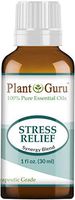 Stress Relief Essential Oil Blend 1 oz / 30 ml 100% Pure, Undiluted, Therapeutic Grade. Anxiety, Depression, Relaxation, Boost Mood, Uplifting, Calming, Aromatherapy, Diffuser.